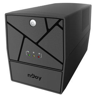 Джерело безперебійного живлення NJOY Keen 1500 (UPLI-LI150KE-CG01B) Lin.int., AVR, 4 x евро, пластик 313999DCL фото