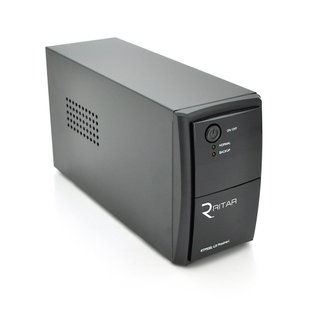 ДБЖ Ritar RTP500L-UX-IEC (300W) Proxima-L, LED, AVR, 3st, USB, 4x IEC-320 C14, 145-290Vac, 1x12V4.5Ah, plastik Case B0F73A255D29 фото