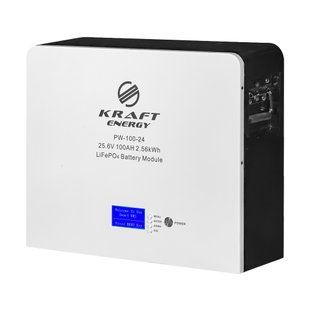 Аккумуляторная батарея Kraft PW-100-24 LiFePO4 25.6V 100 Ah 42-00167TRIN фото