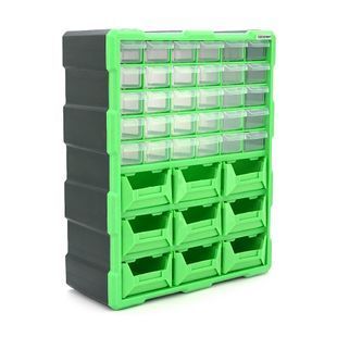 Ящик для зберігання деталей Voltronic 39 ячейок 46,8*38*16 см ячейки 15,3*5,4*3,6 см і 15,5*10,2*7,1 см 2000000403663YT фото