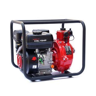 Мотопомпа бензиновая KGL15HP, продуктивность 15 м3/час, мощность 7 л.с. 2000000295732YT фото