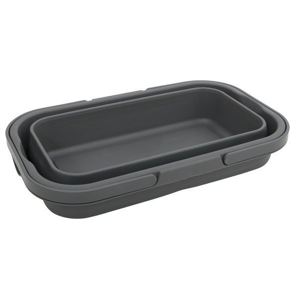 Кошик складаний Bo-Camp Foldable Box With table Top 17L Grey (6303695) DAS302125DASM фото
