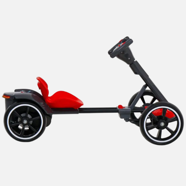 Детский электрокарт GO-KART HL-B6 с пультом управления красный eve1324 фото