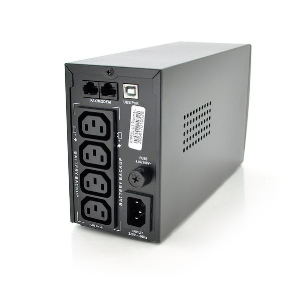 ДБЖ Ritar RTP500L-UX-IEC (300W) Proxima-L, LED, AVR, 3st, USB, 4x IEC-320 C14, 145-290Vac, 1x12V4.5Ah, plastik Case B0F73A255D29 фото