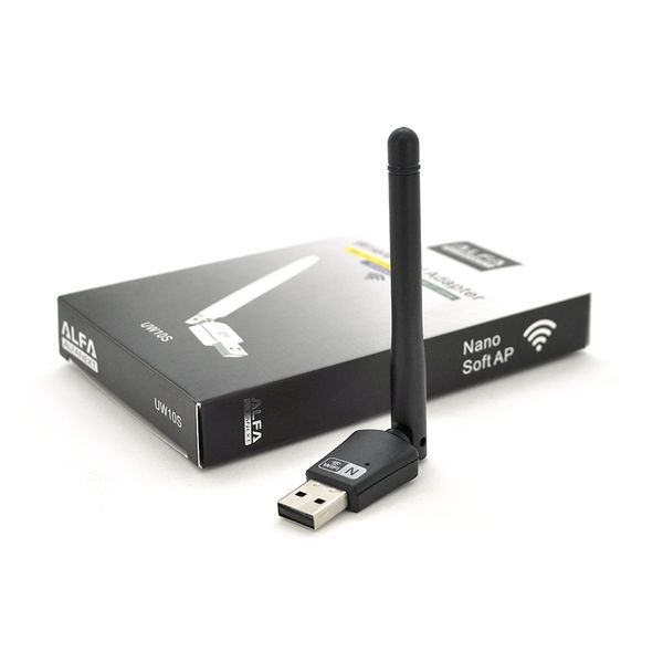 Беспроводной сетевой адаптер с антенной 10см Wi-Fi-USB LV-UW10SRK - 8188, 802.11bgn, 150MB, 2.4 GHz, WIN7/XP/Vista/2K/MAC/LINUX, Blister White Q 0FB311E5EC62 фото