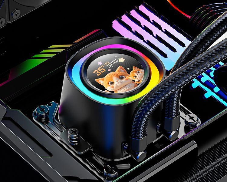Система водяного охолодження ID-Cooling FX240 LCD 568333DCL фото