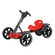 Детский электрокарт GO-KART HL-B6 с пультом управления красный eve1324 фото 1