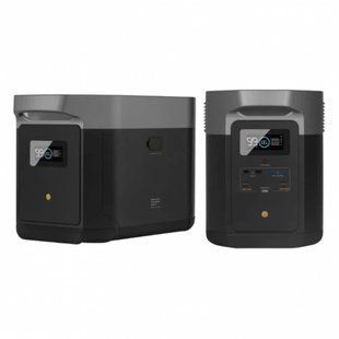 Комплект EcoFlow DELTA Max(1600) + DELTA Max Extra Battery, 1612 Вт*год 2000 Вт 43-00364TRIN фото