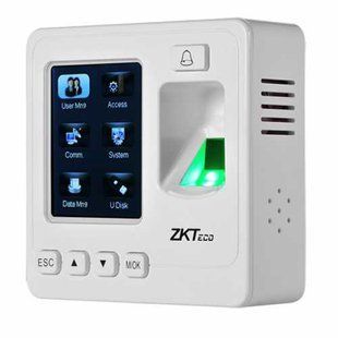 Сетевой биометрический терминал ZKTeco SF100 ID контроль доступа по отпечатку пальца и картам EM-Marine белый 33936FORS фото