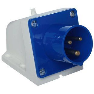 Розетка стационарная настенная UEA 513 16А 220В 2Р+Е IP44 99-10033492VIAT фото