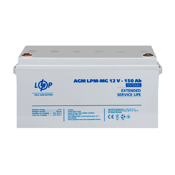 Акумулятор мультигелевий LPM-MG 12V - 150 Ah 4197LP фото