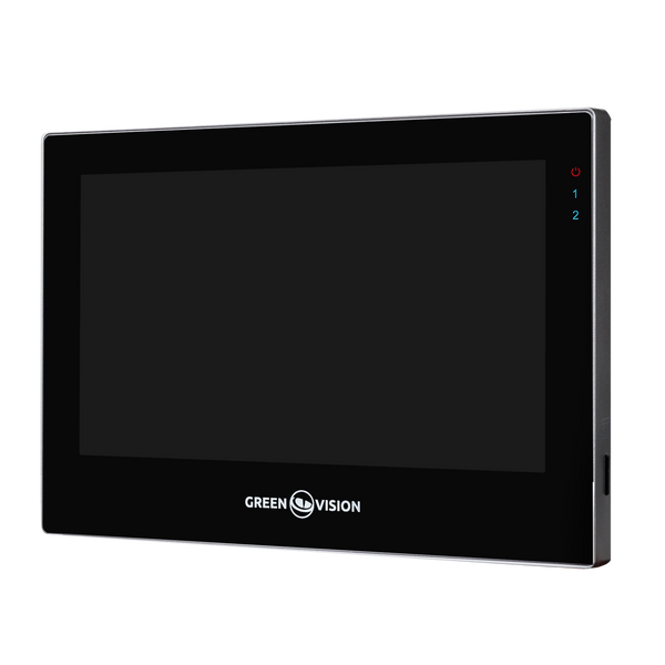 Кольоровий Wi-Fi AHD відеодомофон GV-060-AHD-M-VD7SD Black 19758LP фото