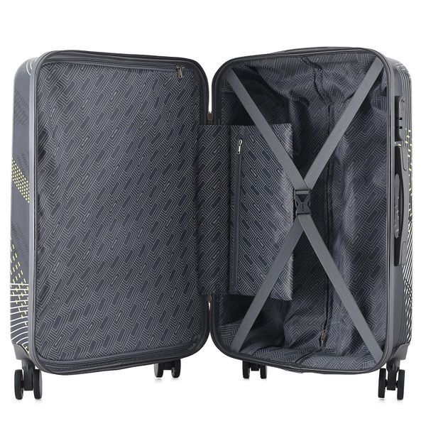 Чемодан Semi Line 24" (M) Black Pattern (T5651-2) DAS302324DASM фото