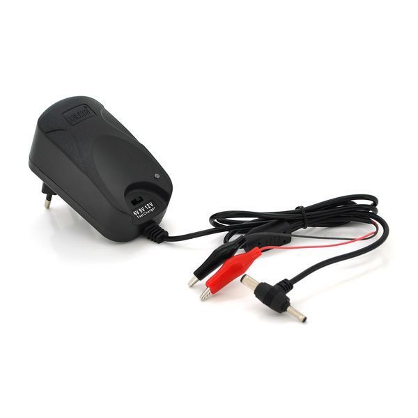 Автоматичне ЗУ для акумулятора 6V/9V/12V 100-240V 2A роз'єм живлення DC(5,5*2,5/2,5*0,7) клеми(AGM/GEL/Lead) 2000000208435YT фото