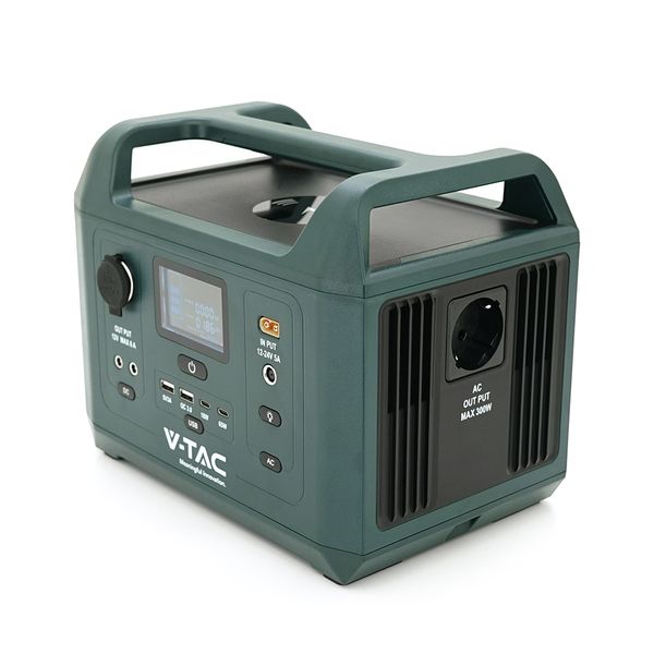 Портативный источник питания V-TAC VT-303N, 300W, LiFePO4(IRF32135 19.2V 15Ah/288Wh) (249*171.5*208) 4,3kg CDEB33532CD5 фото