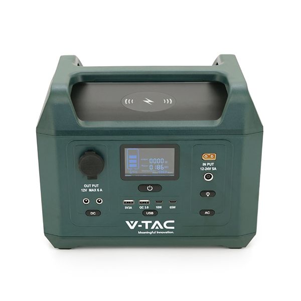 Портативный источник питания V-TAC VT-303N, 300W, LiFePO4(IRF32135 19.2V 15Ah/288Wh) (249*171.5*208) 4,3kg CDEB33532CD5 фото