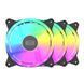 Корпусной вентилятор PCCOOLER F3 T120 ARGB BK 3IN1 1607371EDG фото 1