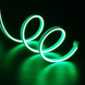 Гнучка силіконова LED-стрічка Neon 5 м 12V зелена eve1180 фото 3