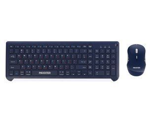 Беспроводной комплект Maxxter KMS-WCM-01BL-UA 1607089EDG фото