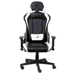Крісло для геймерів 1stPlayer FK2 Black White 562731DCL фото