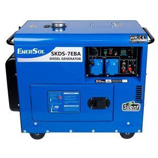 Генератор дизельный EnerSol SKDS-7EBA, 6 кВт 16 л 41-00482TRIN фото