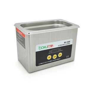 Ультразвукова ванна BAKKU BK2400 Один режим роботи (35W) металевий корпус металева кришка (220*155*167) 1,2 кг 2000000111582YT фото