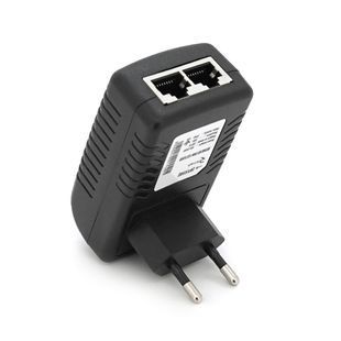 POE инжектор RITAR RT-PIN-12/12EU, 12V 1A (12Вт) с портами Ethernet 10/100Мбит/с, EU PLUG 2000000015507YT фото