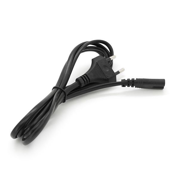 Кабель живлення Ritar 1.8m 0.75mm PC-184/2 CEE7/16-C7-1CM8155-1.8 2 pin (для побутової техніки) Black OEM Q500 МІДЬ 2000000216249YT фото
