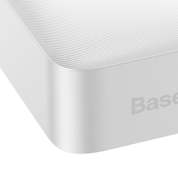 Powerbank Baseus Bipow 20000mAh, Input:5V/2A/3A,9V/2A(microUSB,Type-C), Output:5V/3A,9V/2A,12V/1.5A(2хUSB),Q40,plastic,White A79EDCA0D467 фото