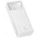 Powerbank Baseus Bipow 20000mAh, Input:5V/2A/3A,9V/2A(microUSB,Type-C), Output:5V/3A,9V/2A,12V/1.5A(2хUSB),Q40,plastic,White A79EDCA0D467 фото 2