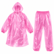 Дощовик Raincoat Set комплект плащ і брюки, рожевий eve1925 фото 2