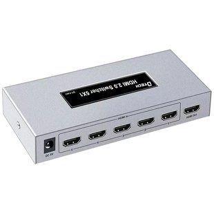 Коммутатор 4K HDMI 5X1 Dtech DT-7451 99-00020104VIAT фото
