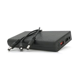 Портативний Power Bank 18W Voltronic чорний 14000 мАг USB 5V 2A DC 9V 2.7A 2000000374598YT фото