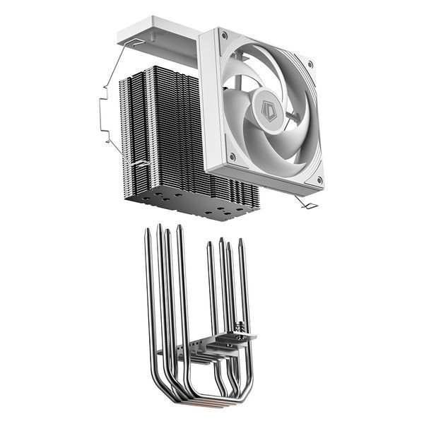 Кулер процессорный ID-Cooling Frozn A410 SE White 568337DCL фото