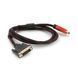 Кабель HDMI (папа)-DVI (папа) 1,5 метра 2 ферити оплетка круглий Пакет Q150 2000000008097YT фото 2