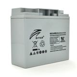 Акумуляторна батарея AGM RITAR HR12-60W, Gray Case, 12V 17.0Ah ( 181 х 77 х 167 (167 ) 4.80 kg Q4 AC28F18974B9 фото