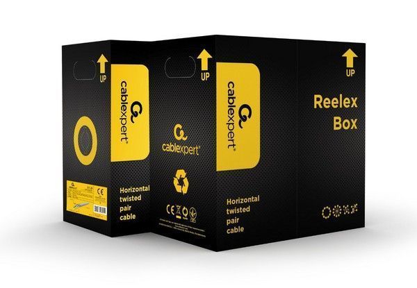 Витая пара Cablexpert UPC-5004E-SO-LSZH, CAT5e, одножильная, медь, неэкранованная, 305 м 1604692EDG фото