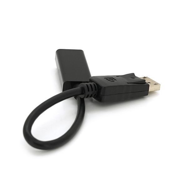 Конвертер Display Port (папа) на HDMI(мама) 30cm, Black, Пакет 2000000359823YT фото