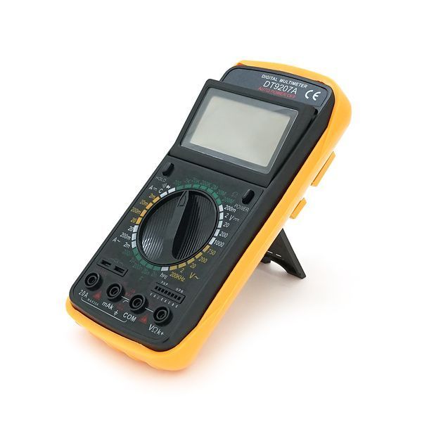 Мультиметр DT-9207A Вимірювання: V, A, R, C, T, 183 х 90 х 30mm, 318г, Q50 2000000014555YT фото