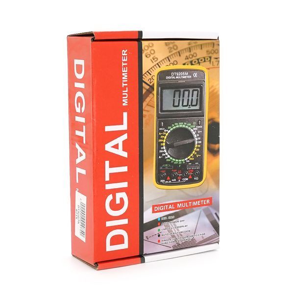 Мультиметр DT-9207A Вимірювання: V, A, R, C, T, 183 х 90 х 30mm, 318г, Q50 2000000014555YT фото