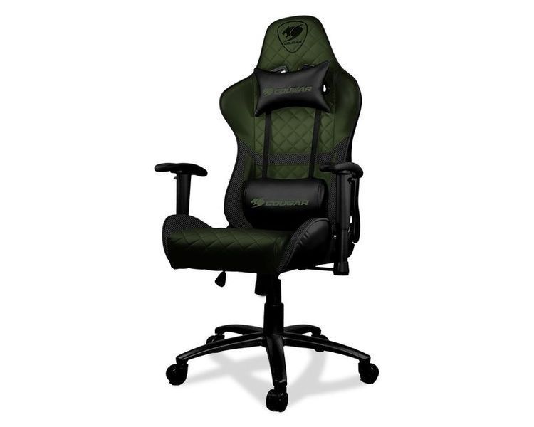 Крісло ігрове ARMOR One X, темно-зелений колір 1603988EDG фото
