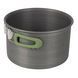 Набор посуды Bo-Camp Explorer 4 Pieces Hard Anodized Grey/Green (2200244) DAS301407DASM фото 9