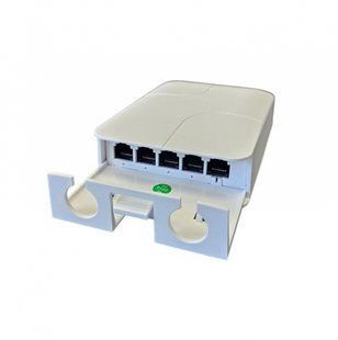 PoE-розширювач UTex UT-W14A IP65 1 вхід 90Вт 3 виходи по 30Вт 69676FORS фото