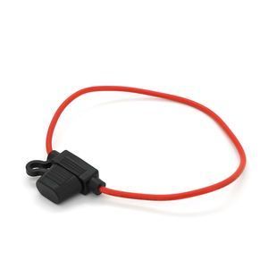 Автомобільний дротовий тримач запобіжника Voltronic 1015/16 пиловологозахищений мідь 1A-46A 250V 30см 2000000394411YT фото