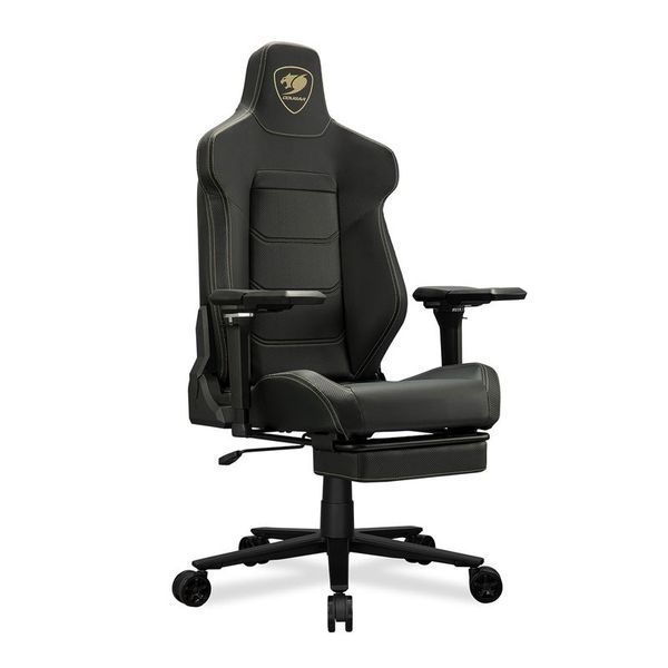 Крісло ігрове ARMOR EVO M Gold, чорний 1607040EDG фото