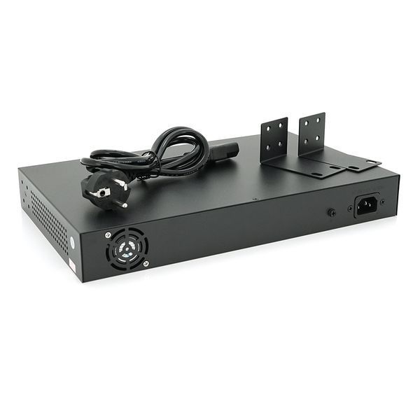 16ти портовый PoE коммутатор с автоперезапуском ONV-H1016PLD 16хРоЕ 100Мбіт + 2хUplink 1000Мбіт + 1хSFP 1000Мбіт,до 250м, IEEE802.3af/at, общая 200Вт 2000000337432YT фото