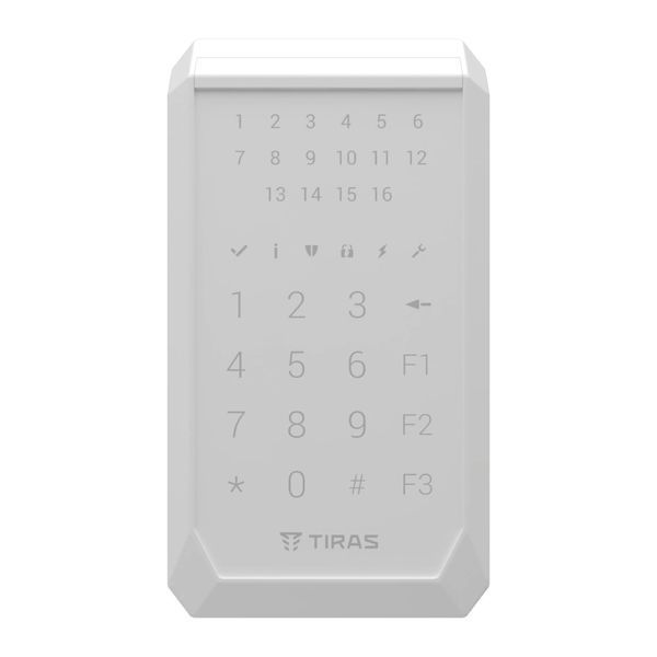 Клавиатура Тирас Tiras K-PAD16 (white) 99-00010048VIAT фото