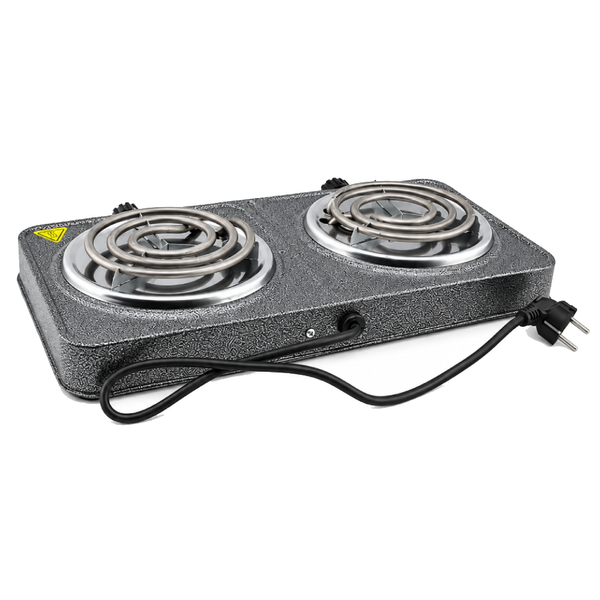 Настільна електроплита Domotec MS-5802 2 конфорки 2000 Вт eve2075 фото