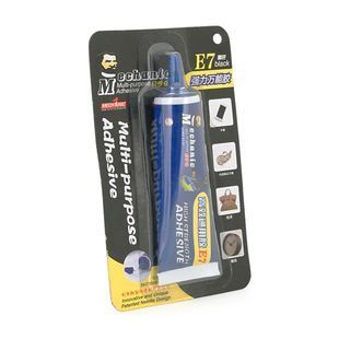 Клей MECHANIC E7/50 акриловий універсальний чорний 50ml водостійкий сталевий носик 2000000409757YT фото