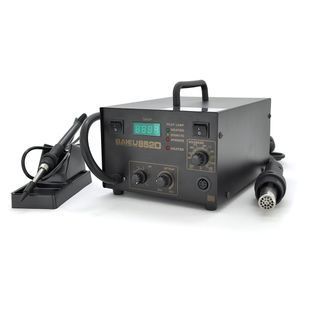 Паяльная станция BAKKU BK852D компрессорная, цифровая индикация, фен, паяльник (325*275*202) 4,46 кг 2000000170688YT фото